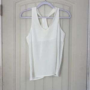White tank top